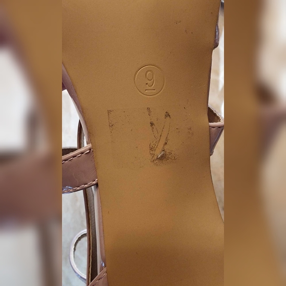 Charlotte Russe Women's 9 pink muave heels - Picture 4 of 4